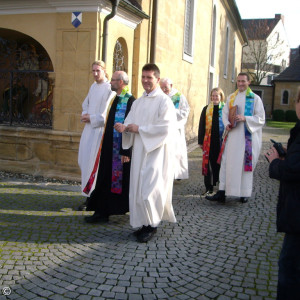 Einzug der Pfarrer
